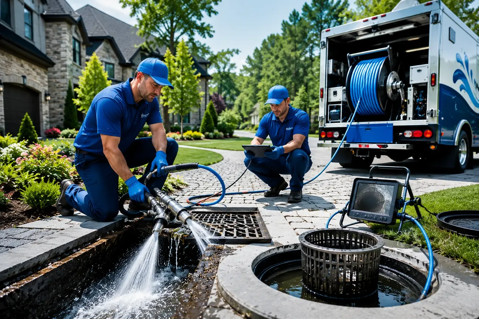 Local outdoor drain cleaning professionals in Topaz, CA